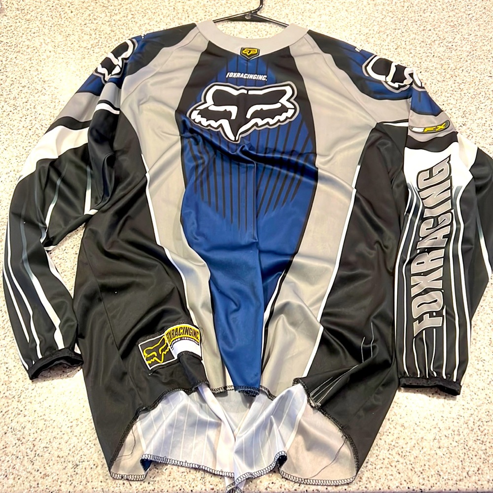 Authentic vintage Fox racing Moto-Cross Jersey XL